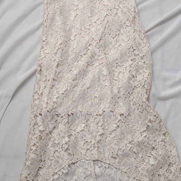Enfocus studio new with tags ladies sz 4 ivory lace dress - Picture 5 of 5